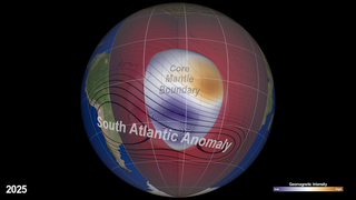 Link to Recent Story entitled: South Atlantic Anomaly: 2015 through 2025