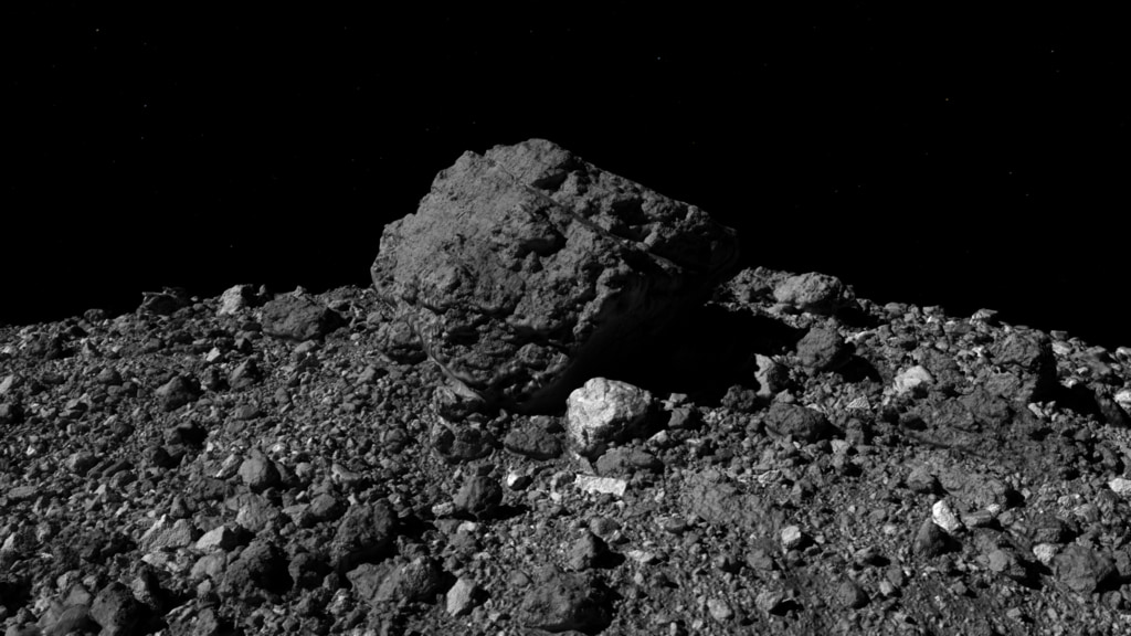 Preview Image for Tour of Asteroid Bennu – Visualizations