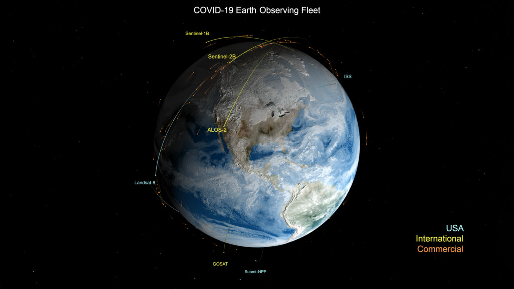 COVID-19 Earth Observing Fleet
