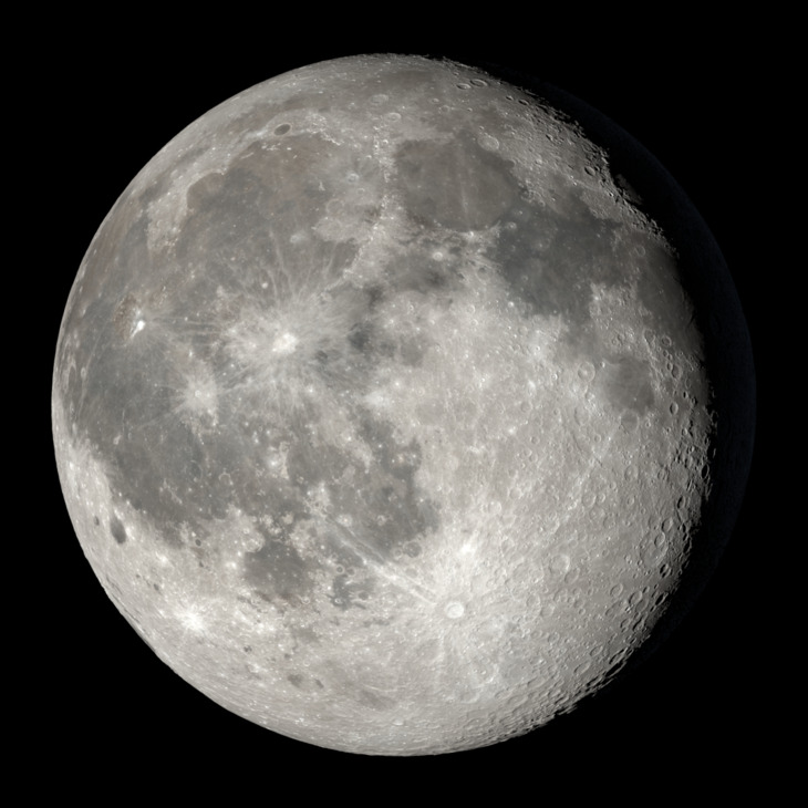 Current NASA Moon image