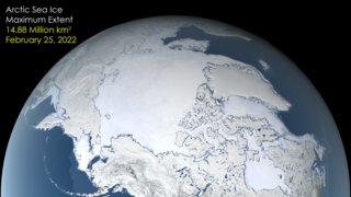 Link to Recent Story entitled: Arctic Sea Ice Maximum 2022