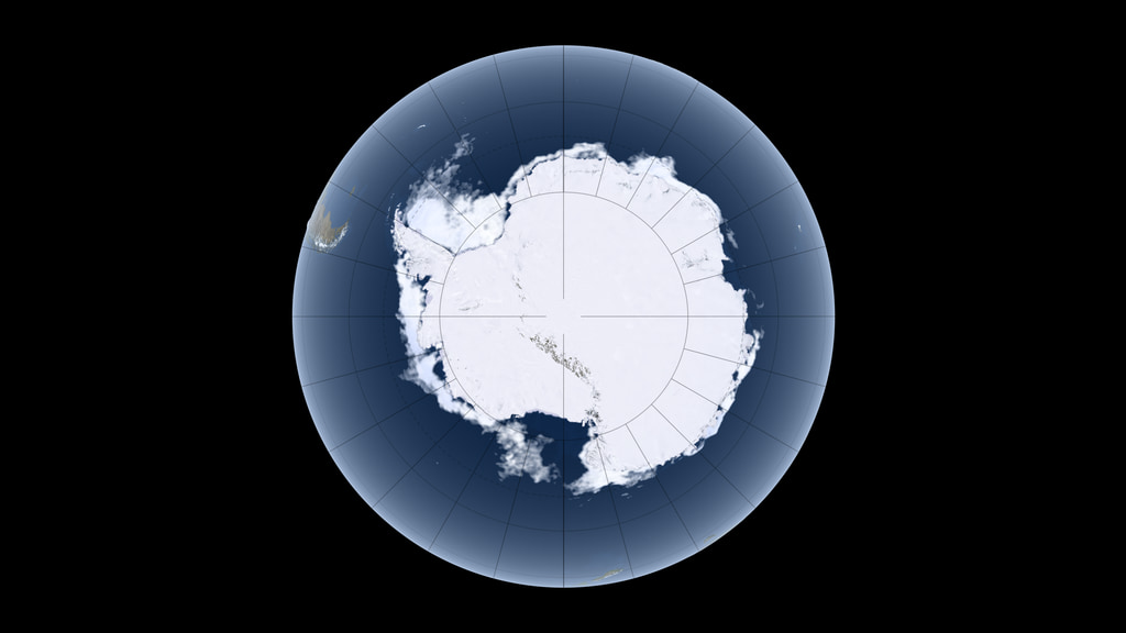 NASA SVS  Global Snow Cover and Sea Ice Cycle at Both Poles