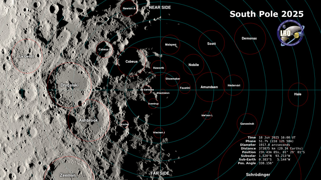 Preview Image for Illumination at the Moon's South Pole to 80°S, 2025 to 2028