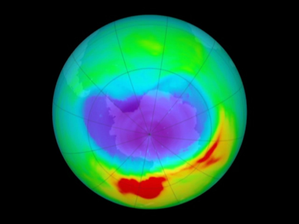 This short video describes the status of the stratospheric ozone hole.