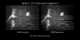 A side by side comparison of the original broadcast video and partially restored video of Buzz Aldrin walking and running.
