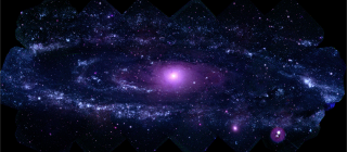 NASA SVS | Swift's UV portrait of the Andromeda Galaxy