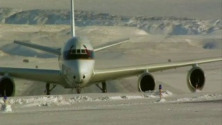 NASA's Operation IceBridge mission, the largest airborne survey ever flown of Earth's polar ice, kicked off its second year of study in late March 2010. The IceBridge mission allows scientists to track changes in the extent and thickness of polar ice, which is important to understanding ice dynamics. IceBridge began in March 2009 as a means to fill the gap in polar observations between the loss of NASA's ICESat satellite and the launch of ICESat-2, planned for 1015. Annual missions fly over the Arctic in March and April and over the Antarctic in October and November. This video gives a brief overview of the start of the Arctic 2010 IceBridge campaign.   For complete transcript, click  here .