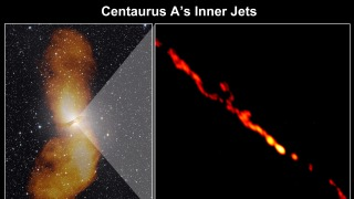 Link to Recent Story entitled: Radio Telescopes Capture Best-Ever Snapshot of a Black Hole's Jets