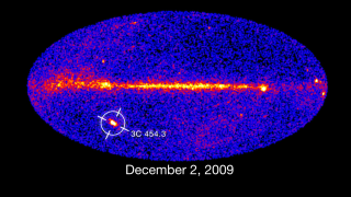 Active galaxies called blazars make up the largest class of objects detected by Fermi's Large Area Telescope (LAT). Massive black holes in the hearts of these galaxies fire particle jets in our direction. Fermi team member Elizabeth Hays narrates this quick tour of blazars, which includes LAT movies showing how rapidly their emissions can change. Credit: NASA/Goddard Space Flight Center/CI Lab      Watch this video on the  NASAexplorer YouTube channel.     For complete transcript, click  here .