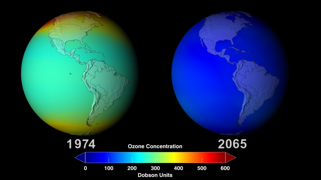 NASA Viz: A World Without The Montreal Protocol