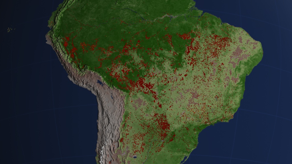 Researchers can use ocean temperatures to predict Amazon fire season severity.