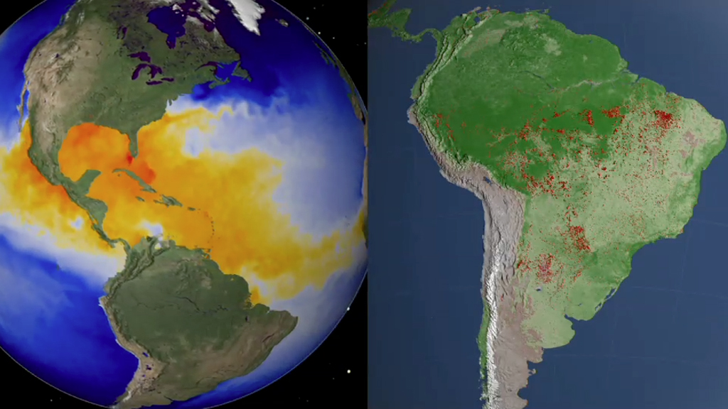 Nasa Svs Forecasting South American Fires