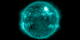 Solar Dynamics Observatory captured the flare, shown here in teal as that is the color typically used to show light in the 131 angstrom wavelength, a wavelength in which it is easy to view solar flares. The flare began at 10:38 PM ET on Jan. 22, peaked at 10:59 PM and ended at 11:34 PM.   Credit: NASA/SDO/AIA