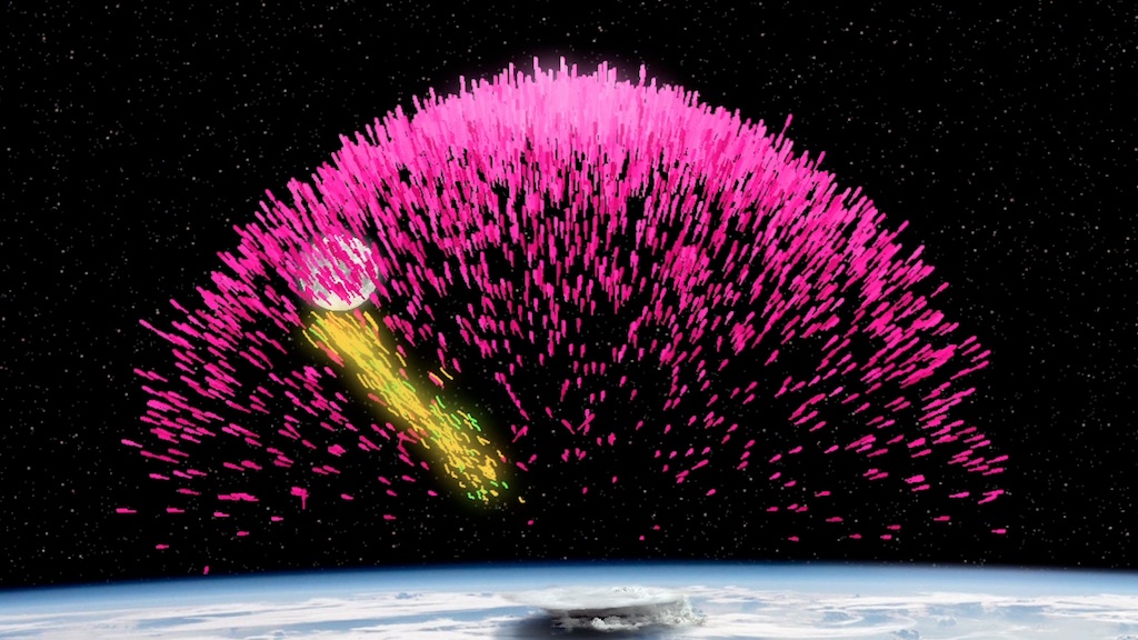A NASA spacecraft discovers antimatter bursts released by thunderstorms.