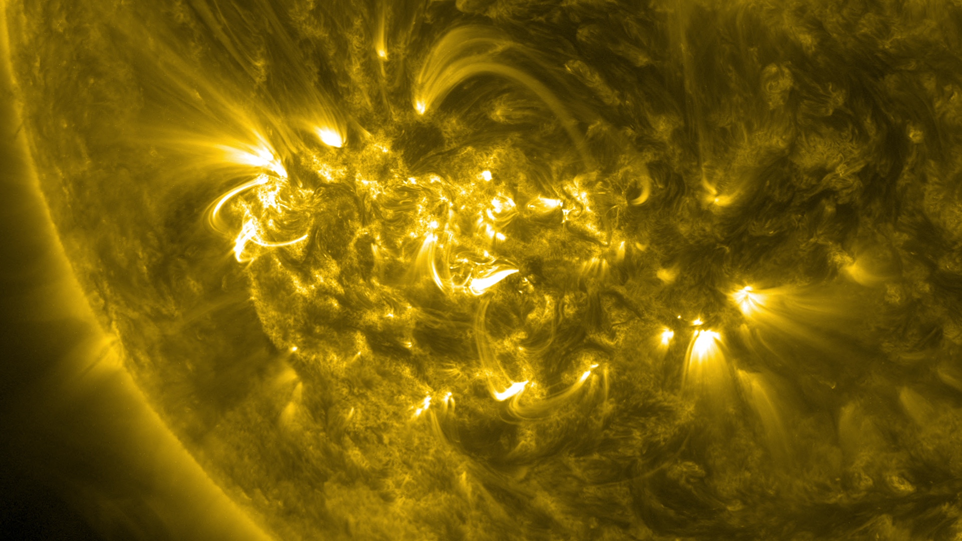 Preview Image for Before the Flare: AR1520 and Shimmering Coronal Loops