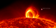 On July 19, 2012, an eruption occurred on the sun that produced a moderately powerful solar flare and a dazzling magnetic display known as coronal rain. Hot plasma in the corona cooled and condensed along strong magnetic fields in the region. Magnetic fields, are invisible, but the charged plasma is forced to move along the lines, showing up brightly in the extreme ultraviolet wavelength of 304 angstroms, and outlining the fields as it slowly falls back to the solar surface.  Music: 