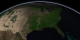 Logging operations in the southeastern U.S. leave a footprint that's visible from space.