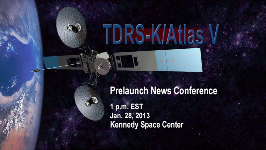 TDRS-K Prelaunch News Conference