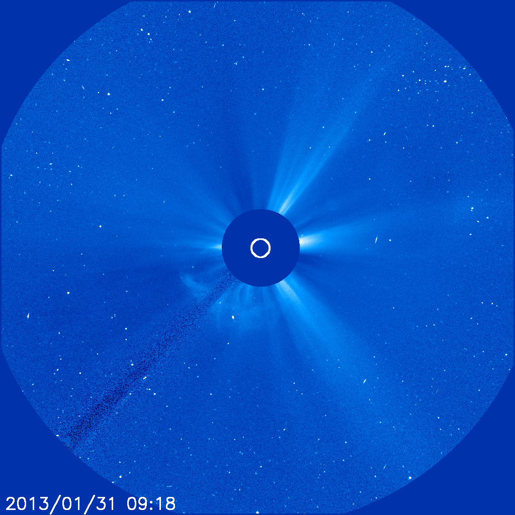 SOHO LASCO C3 image of CME.