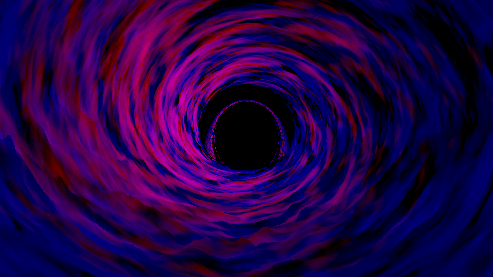 This animation of supercomputer data takes you to the inner zone of the accretion disk of a stellar-mass black hole. Gas heated to 20 million degrees F as it spirals toward the black hole glows in low-energy, or soft, X-rays. Just before the gas plunges to the center, its orbital motion is approaching the speed of light. X-rays up to hundreds of times more powerful ("harder") than those in the disk arise from the corona, a region of tenuous and much hotter gas around the disk. Coronal temperatures reach billions of degrees. The event horizon is the boundary where all trajectories, including those of light, must go inward. Nothing, not even light, can pass outward across the event horizon and escape the black hole.Music: "Lost in Space" by Lars Leonhard, courtesy of artist.For complete transcript, click here.