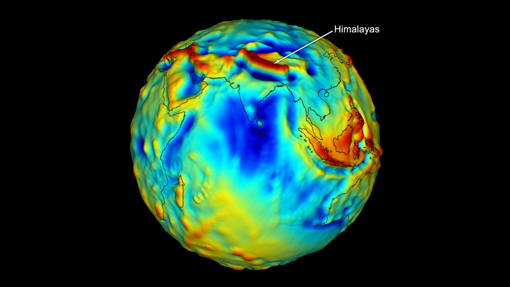 Nasa Viz Mapping Earth S Gravity