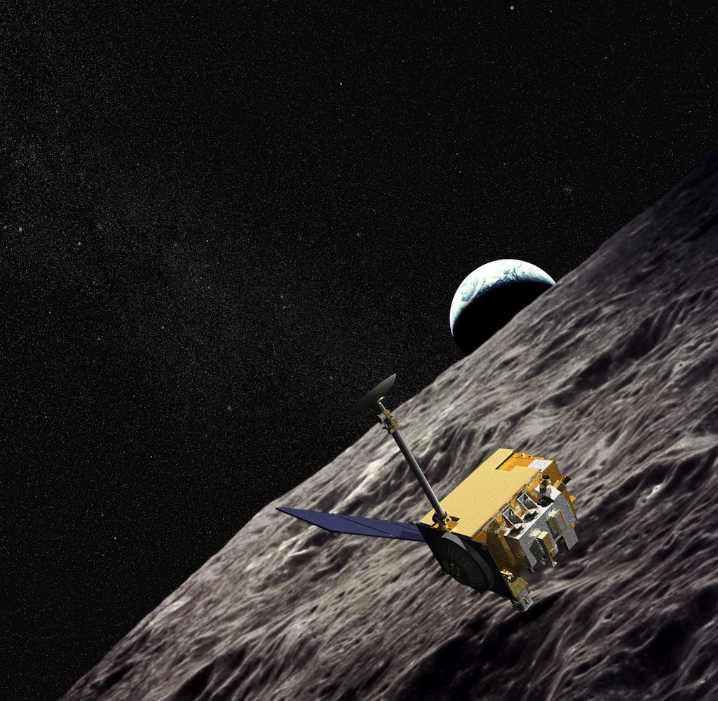 NASA launches a robotic probe into lunar orbit.