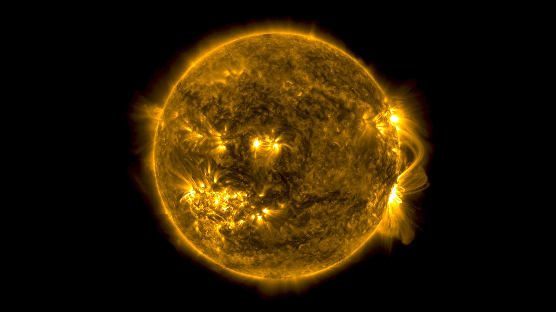 This video shows the sun in the 171 angstrom wavelength of extreme ultraviolet light.  It covers a time period of June 2, 2010 to April 15, 2013 at a cadence of one frame per day.  Early in the sequence, SDO's coverage was intermittent, so not every day is represented.  171 angstrom light highlights material around 600,000 Kelvin and shows features in the upper transition region and quiet corona of the sun.