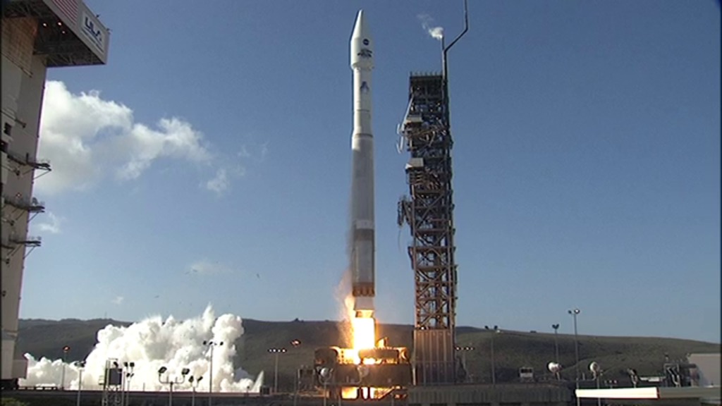 Video of launch of the Landsat Data Continuity Mission (LDCM) observatory on February 11, 2013, from Vandenberg Air Force Base, riding on an Atlas V-401 rocket.