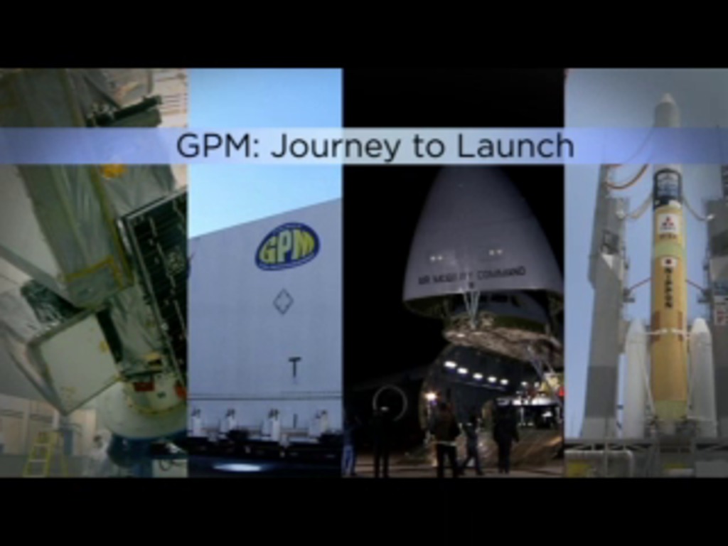 Short video montage of the GPM shipping container leaving Goddard Space Flight Center for Joint Base Andrews, Md. for take off to Kitakyushu Airport in Japan.