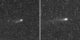 Comet ISON brightens noticeably during a single day of the MESSENGER Monitoring Campaign. Left: Nov. 16, 2013, 01:42 UTC. Right: Nov. 16, 2013, 22:53 UTC