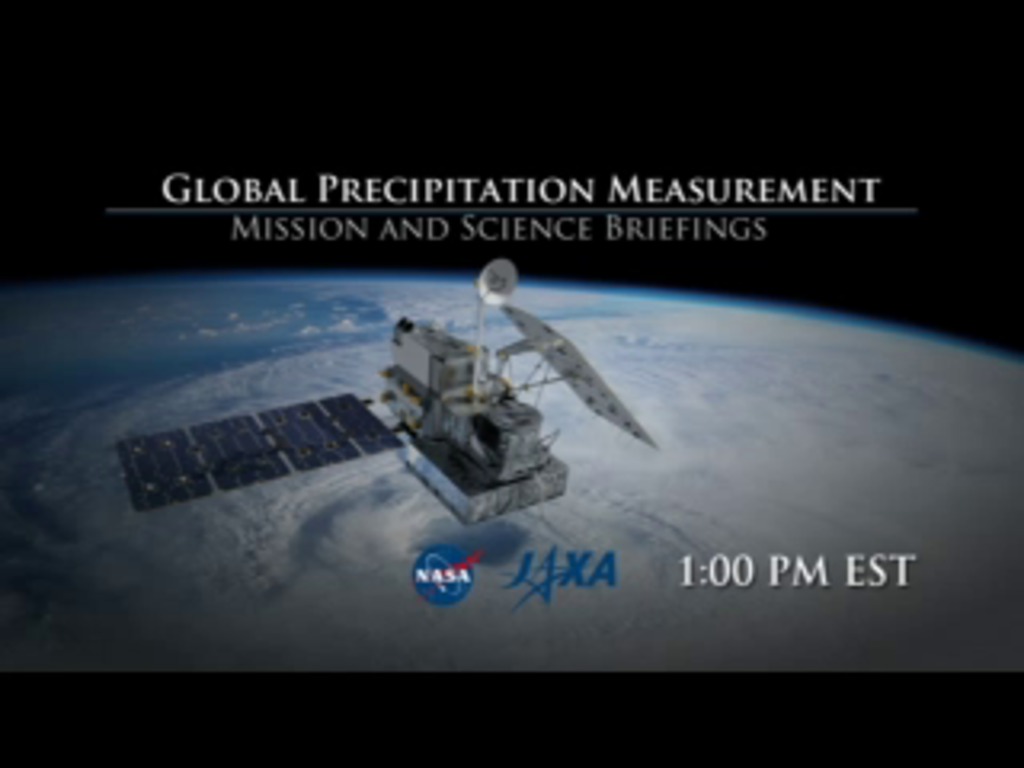 Preview Image for GPM L-30 Mission and Science Briefings