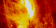 NASA's new eye on the sun shows intricate details of a solar flare.