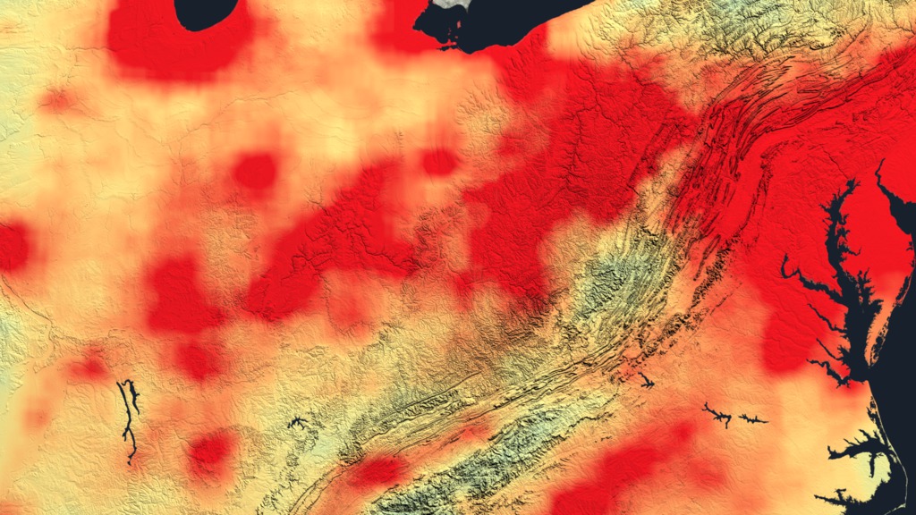 Preview Image for Nitrogen Dioxide Reduction Across the Ohio River Valley