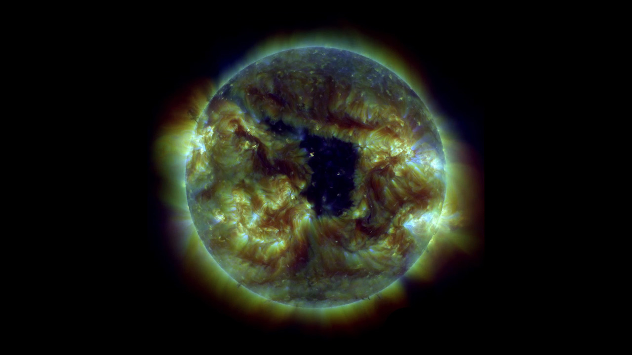 NASA SVS Black Hole Sun