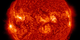 SDO's view of the flare in 304 angstroms