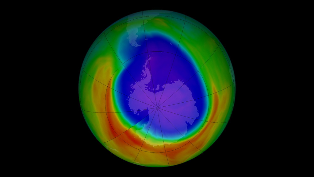 Explore how Earth’s ozone layer has changed in recent decades.
