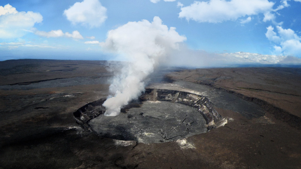Explore how active volcanoes change clouds.