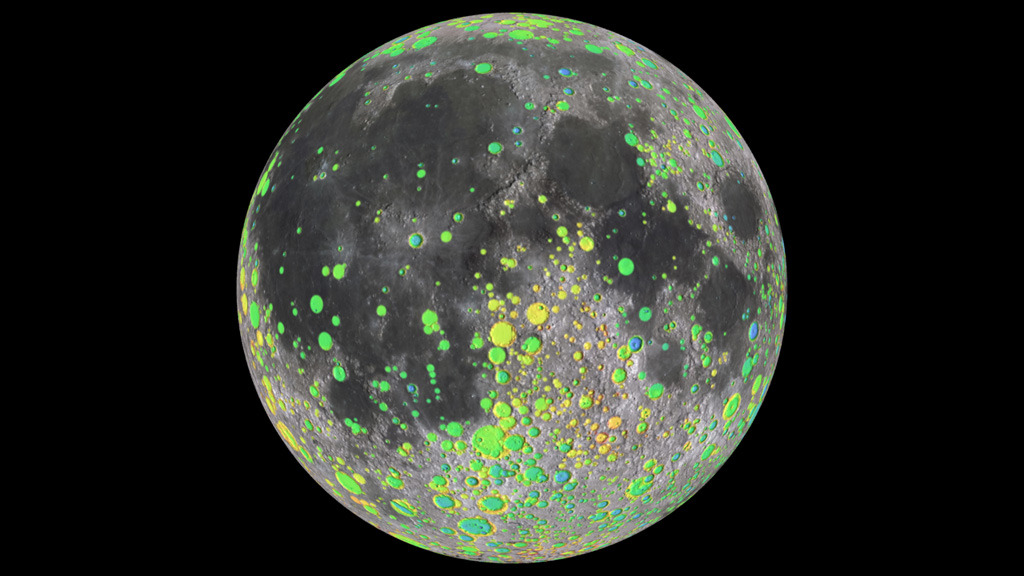 A census of the moon’s craters is helping scientists decipher its history.