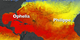 LEAD: NASA is helping us visualize how winds affect hurricane paths by assimilating satellite data with observations from ships and buoys.   1. In this view of the Atlantic Ocean, the reds and yellows indicate warm ocean water.  2. In September 2011, Hurricane Ophelia was pushed by ocean winds right up the alley between a high and a low.  3. Just three days later, the winds changed and Hurricane Philippe was steered towards the U.S. Would Philippe threaten the East Coast?  4. No. Strong winds from the north, a cold front, caused Hurricane Philippe to take a 180-degree turn and move safely away from the U.S.  TAG: Combing satellite data with ship and buoy observations and models will help forecasters make better predictions of hurricane tracks.