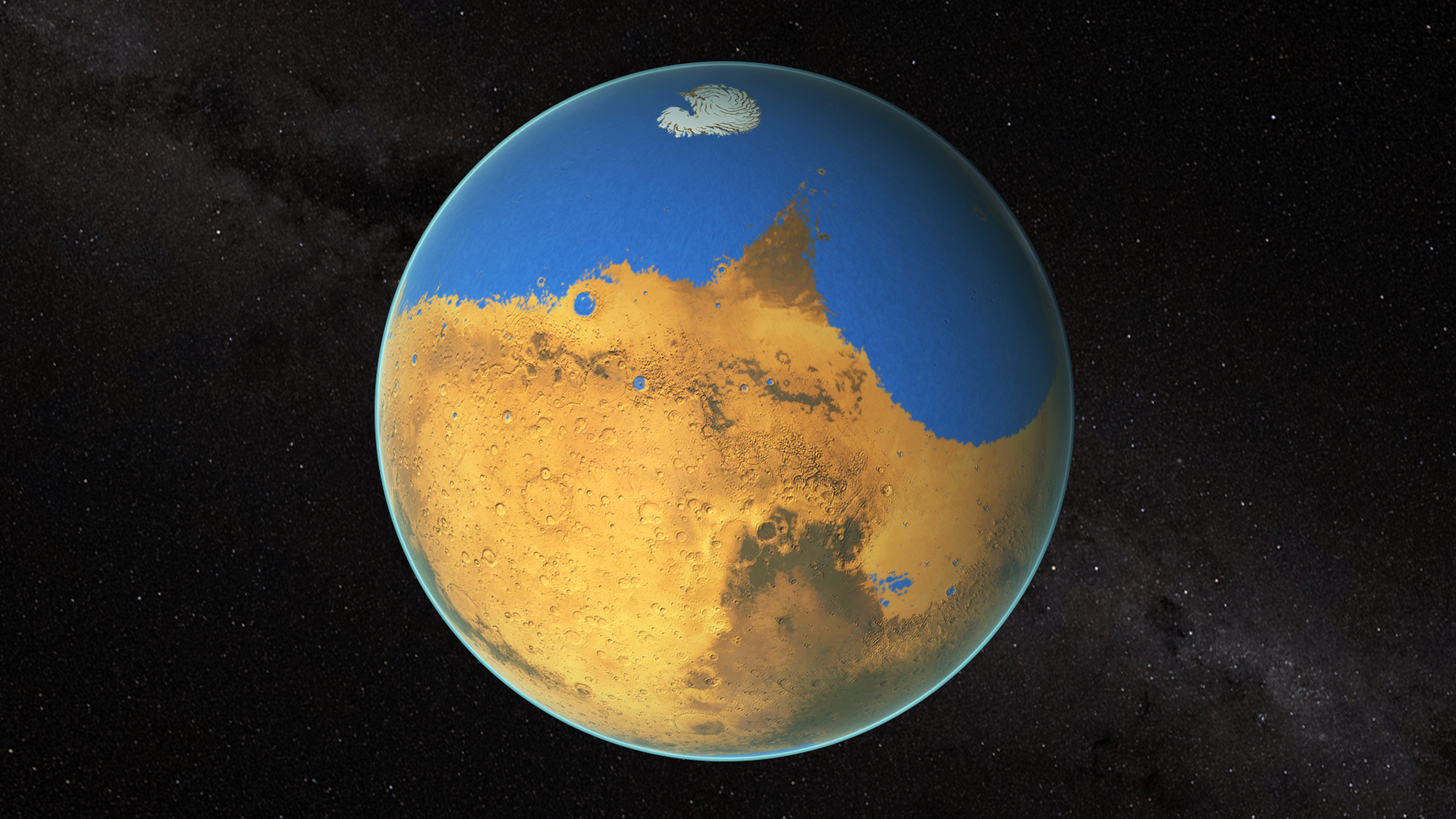 Preview Image for Mars' Ancient Ocean