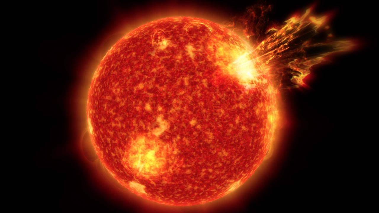 Energy from our young sun – 4 billion years ago -- aided in creating molecules in Earth's atmosphere that allowed it to warm up enough to incubate life. Complete transcript available.Watch this video on the NASA Goddard YouTube channel.