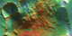 Images taken by a NASA orbiter make Mars' alien landscape look even more alien.