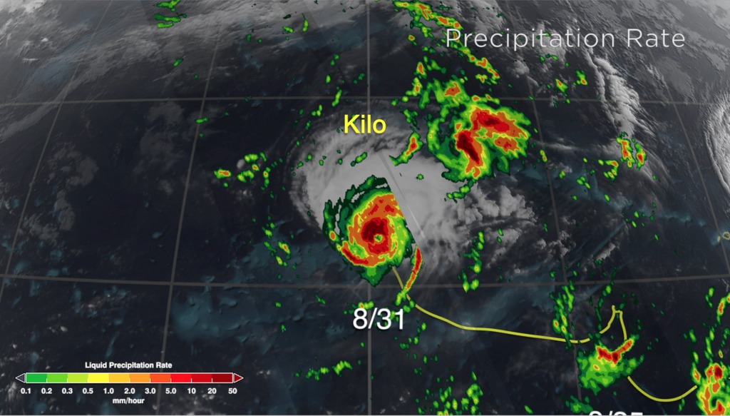A narrated visualization of Hurricane/Typhoon Kilo.For complete transcript, click here.