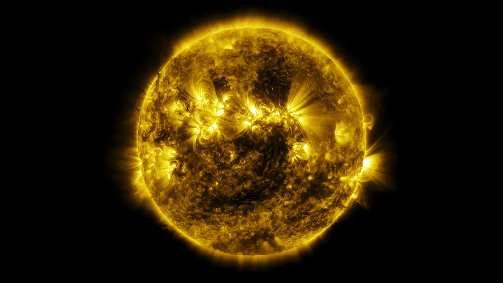 See a year in the life of the sun.