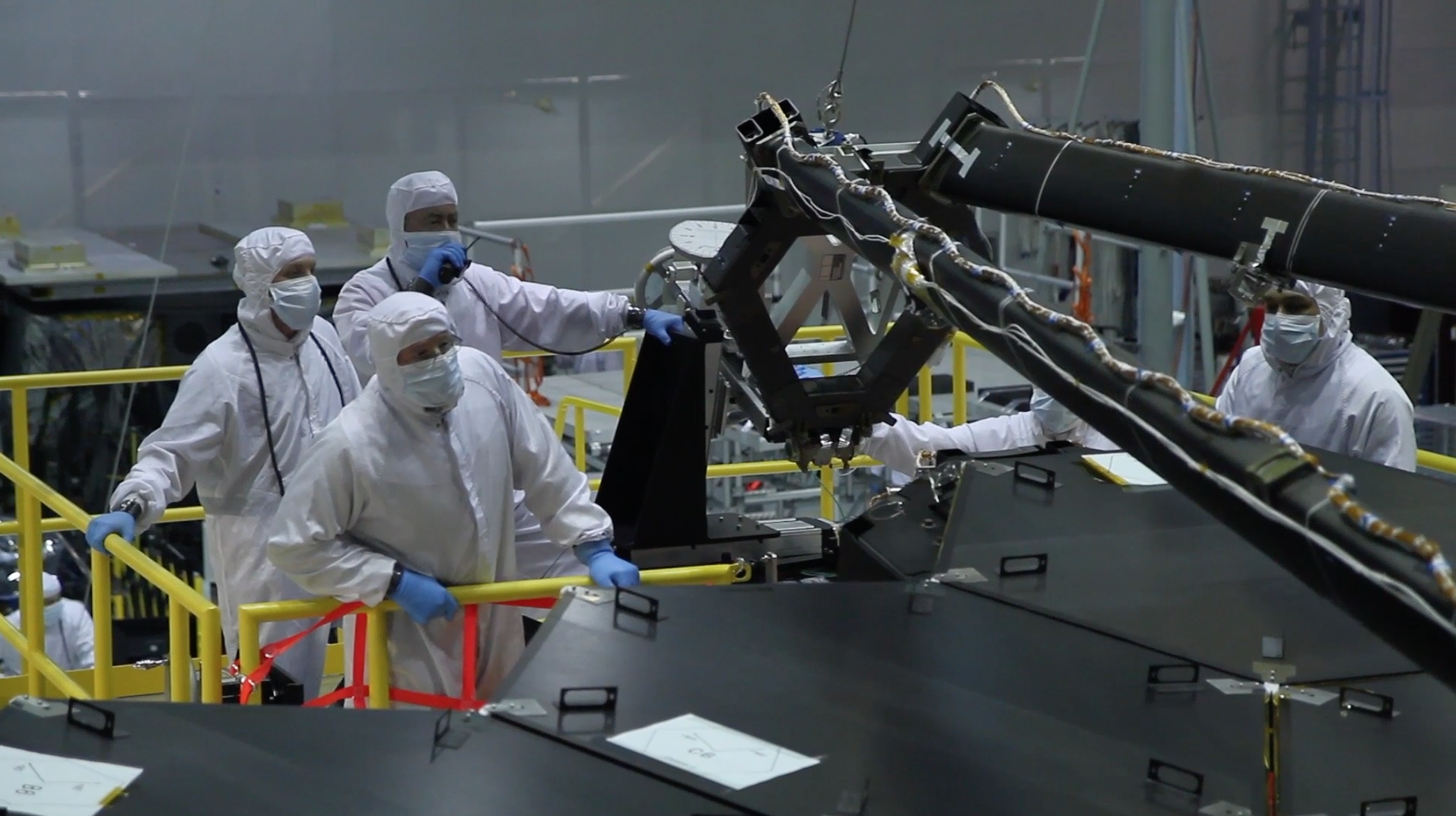 NASA's James Webb Space Telescope Secondary Mirror Installed