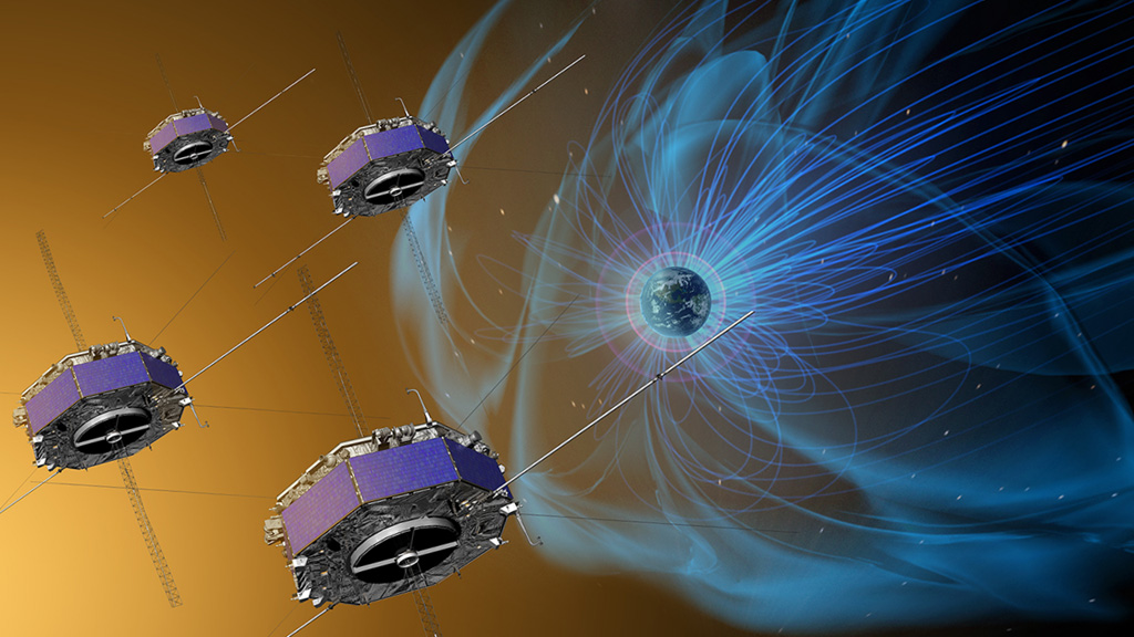NASA spacecraft fly through a magnetic explosion in space, and scientists visualize the result.