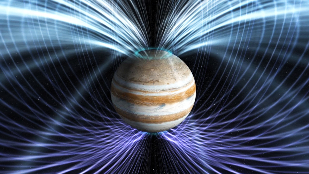 NASA’s Juno spacecraft will create a detailed map of Jupiter’s magnetic field.