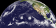 NASA tracks two storms churning in the Pacific Ocean.