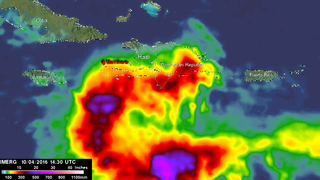 NASA’s Global Precipitation Measurement Mission or GPM core satellite captured Hurricane Matthew in 3-D as it made landfall on Haiti and as it travelled up to the Florida coast. GPM flew directly over the storm several times between October 2 - October 6, 2016. The most recent view on October 6 reveals massive amounts of rainfall being produced by the storm as it approaches Florida.The GPM core satellite carries two instruments that show the location and intensity of rain and snow, which defines a crucial part of the storm structure – and how it will behave. The GPM Microwave Imager sees through the tops of clouds to observe how much and where precipitation occurs, and the Dual-frequency Precipitation Radar observes precise details of precipitation in 3-dimensions.For more information about the science behind Hurricane Matthew visit: http://www.nasa.gov/matthewFor the latest storm warnings and safety information please consult your local news channels and the National Hurricane Center: http://www.nhc.noaa.gov/Video credit: NASA's Goddard Space Flight Center/Joy NgMusic credit: Diamond Skies by Andrew Skeet [PRS], Anthony Phillips [PRS] from the KillerTracks catalog