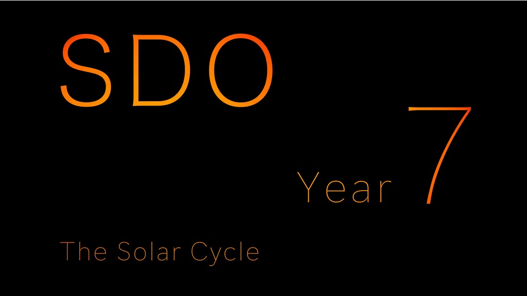 SDO: Year 7 title still